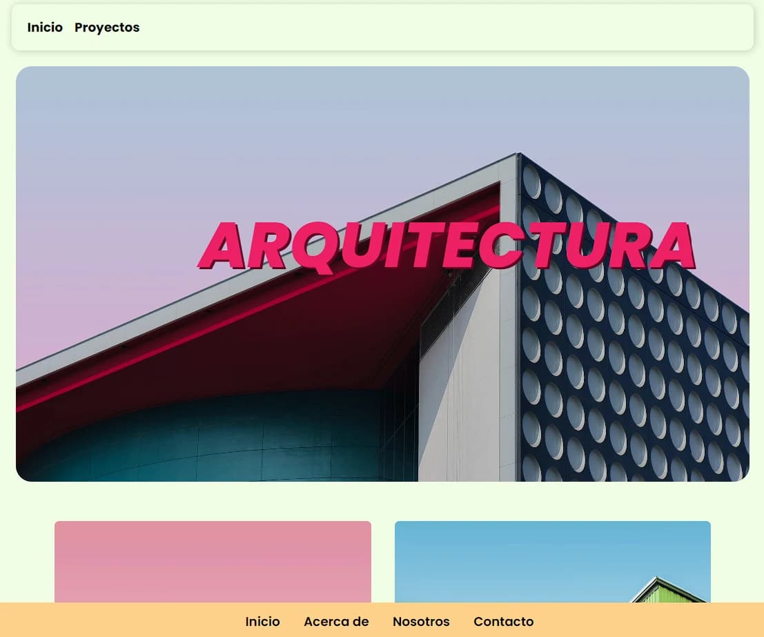 Arquitectura Web