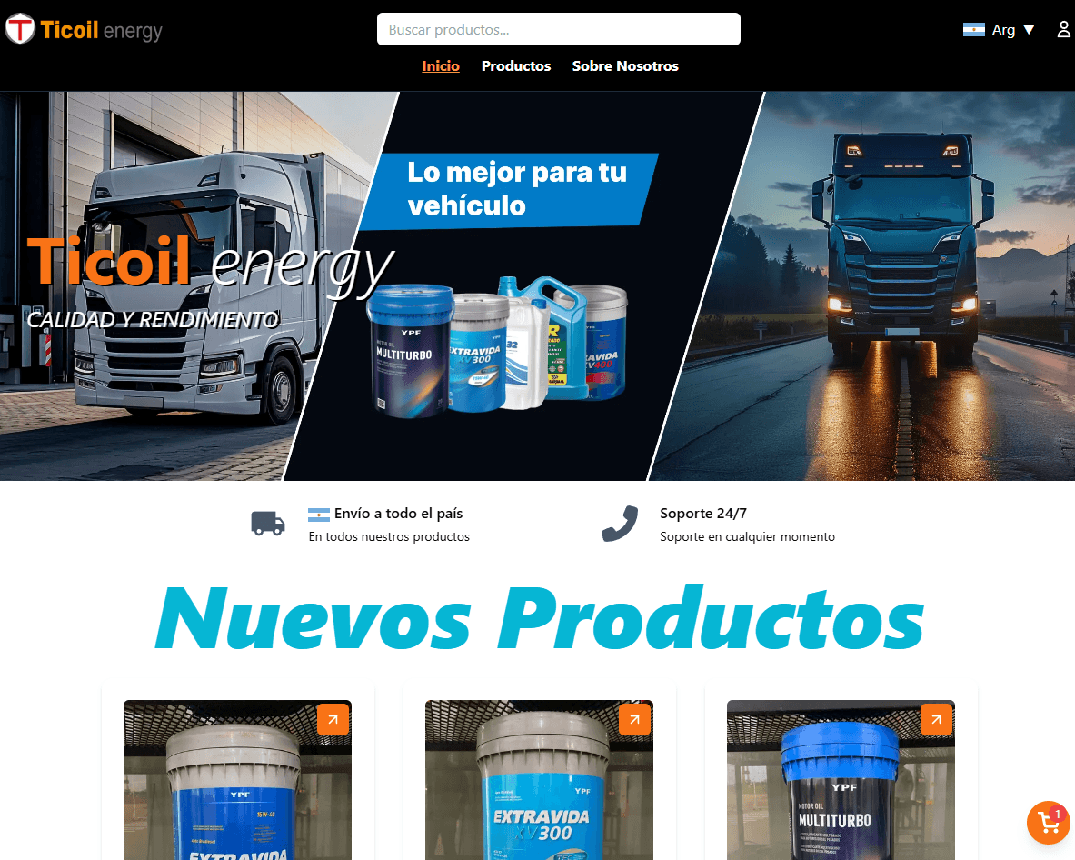Ecommerce para BeRealWeb
